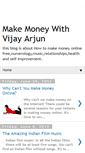 Mobile Screenshot of makemoneywithvijayarjun.blogspot.com