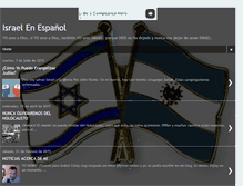 Tablet Screenshot of israelenespanol.blogspot.com