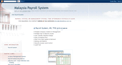 Desktop Screenshot of malaysianpayroll.blogspot.com