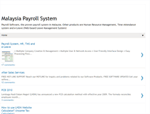 Tablet Screenshot of malaysianpayroll.blogspot.com