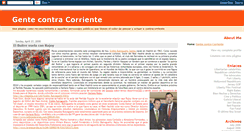 Desktop Screenshot of gentecontracorriente.blogspot.com