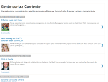 Tablet Screenshot of gentecontracorriente.blogspot.com