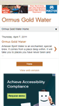 Mobile Screenshot of ormusgoldwater.blogspot.com