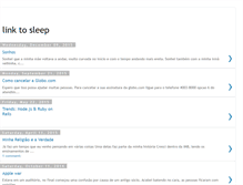 Tablet Screenshot of link-to-sleep.blogspot.com
