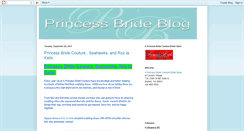 Desktop Screenshot of princessbridereviews.blogspot.com