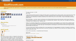 Desktop Screenshot of geoffjowett.blogspot.com