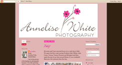 Desktop Screenshot of annelisewhitephotography.blogspot.com