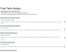 Tablet Screenshot of finaltabledonkey.blogspot.com