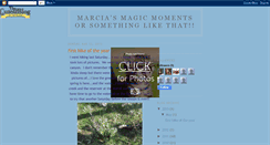 Desktop Screenshot of marciasmemos.blogspot.com