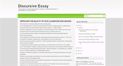 Desktop Screenshot of discursiva-ed.blogspot.com