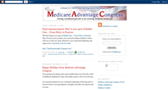 Desktop Screenshot of medicareadvantagecongress.blogspot.com