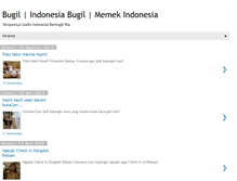 Tablet Screenshot of indonesia-bugil.blogspot.com