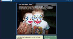 Desktop Screenshot of endbullyingnow.blogspot.com