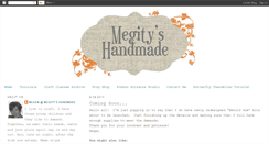 Desktop Screenshot of megityshandmade.blogspot.com