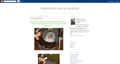 Desktop Screenshot of davisbabies1.blogspot.com