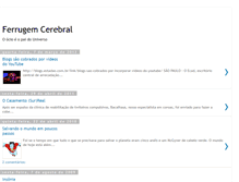 Tablet Screenshot of ferrugemcerebral.blogspot.com