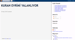 Desktop Screenshot of kurandaevrimyoktur.blogspot.com
