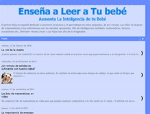 Tablet Screenshot of bebeslectores.blogspot.com