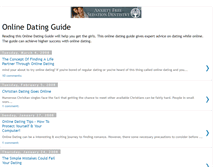 Tablet Screenshot of online-datingguide.blogspot.com