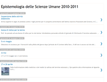 Tablet Screenshot of epistemologiascienzeumane.blogspot.com
