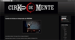 Desktop Screenshot of cirkodemente.blogspot.com