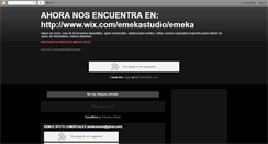 Desktop Screenshot of emeka-producciones.blogspot.com