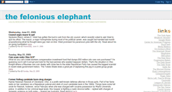 Desktop Screenshot of feloniouselephant.blogspot.com