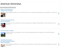 Tablet Screenshot of americanuniversitys.blogspot.com