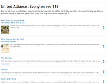 Tablet Screenshot of evony-united-alliance.blogspot.com