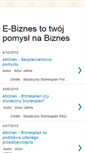 Mobile Screenshot of czasnaebiznes.blogspot.com