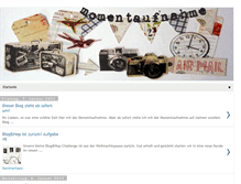 Tablet Screenshot of momentaufnahmedeslebens.blogspot.com