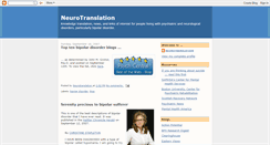 Desktop Screenshot of neurotranslation.blogspot.com