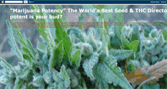 Desktop Screenshot of marijuanapotency.blogspot.com