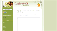 Desktop Screenshot of cantinho-receitas.blogspot.com