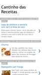 Mobile Screenshot of cantinho-receitas.blogspot.com