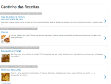 Tablet Screenshot of cantinho-receitas.blogspot.com