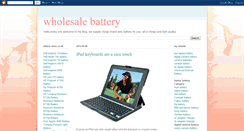 Desktop Screenshot of buybattery-buylaptopbattery.blogspot.com