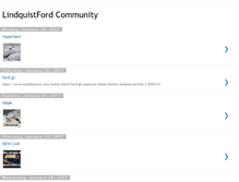 Tablet Screenshot of lindquistford.blogspot.com