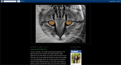Desktop Screenshot of parasiteisanexistence.blogspot.com