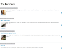 Tablet Screenshot of busyburnhams.blogspot.com