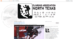 Desktop Screenshot of climbnorthtexas.blogspot.com