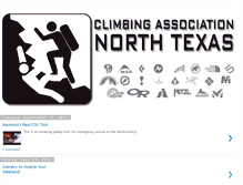 Tablet Screenshot of climbnorthtexas.blogspot.com