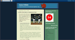 Desktop Screenshot of inanedribble.blogspot.com