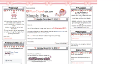 Desktop Screenshot of plus-closet.blogspot.com