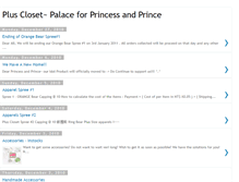 Tablet Screenshot of plus-closet.blogspot.com