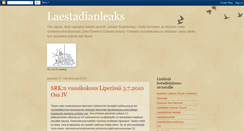 Desktop Screenshot of laestadianleaks.blogspot.com