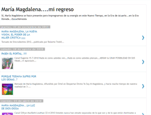 Tablet Screenshot of mariamagdalenaregresa.blogspot.com