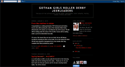 Desktop Screenshot of gothamgirlsjeerleaders.blogspot.com