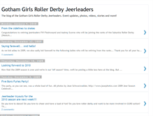 Tablet Screenshot of gothamgirlsjeerleaders.blogspot.com