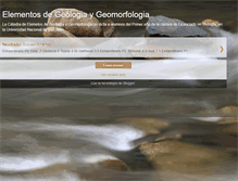 Tablet Screenshot of geologiaparabiologos.blogspot.com